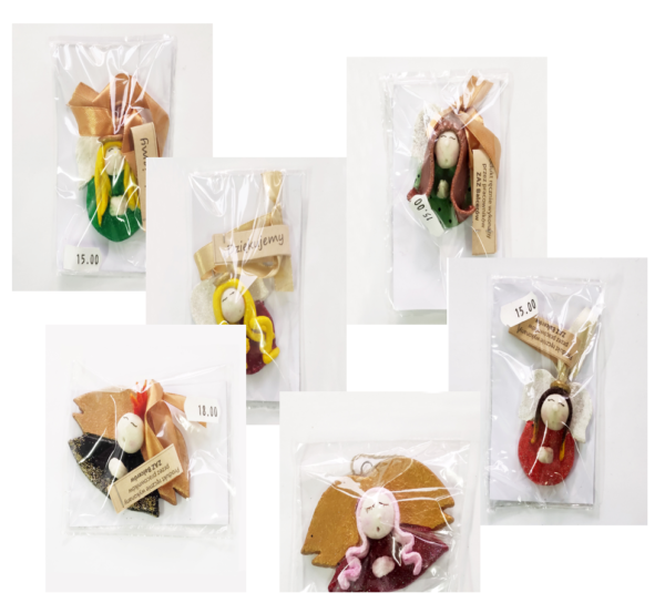 Aniołki z masy solnej